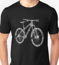Bicycle Amazing Anatomy Mountain Bike Unisex T-Shirt