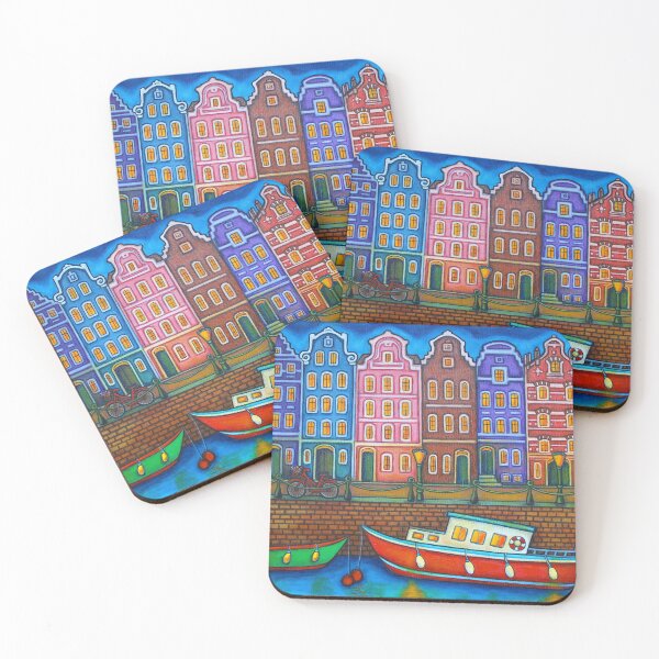 Item preview, Colors of Amsterdam designed and sold by Lisa Lorenz Paintings.