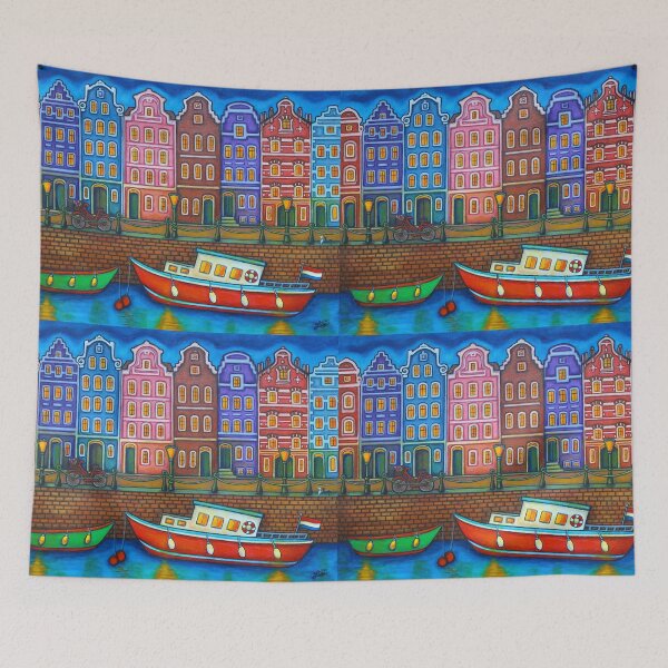 Item preview, Colors of Amsterdam designed and sold by Lisa Lorenz Paintings.