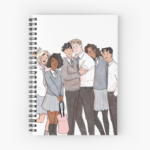 Item preview, Heartstopper Characters designed and sold by MandMco.
