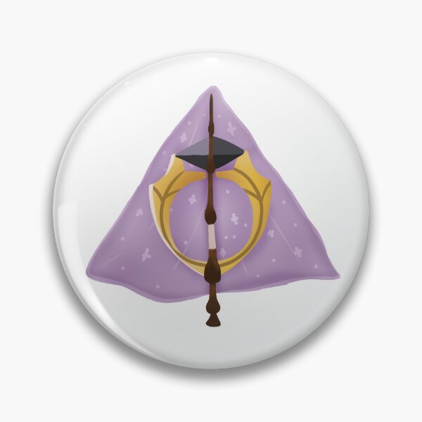 Item preview, Deathly Hallows sticker designed and sold by Philip M Adams.