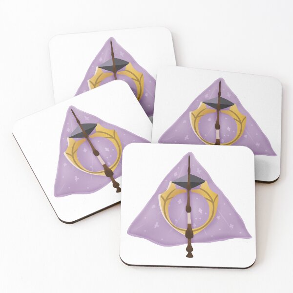 Item preview, Deathly Hallows sticker designed and sold by Philip M Adams.
