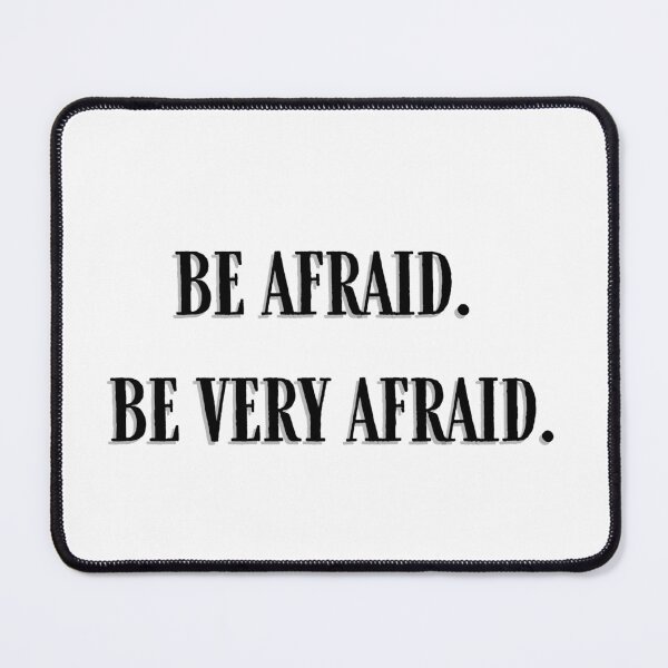 Item preview, Wednesday Addams inspired quote | be afraid designed and sold by Pixar23.
