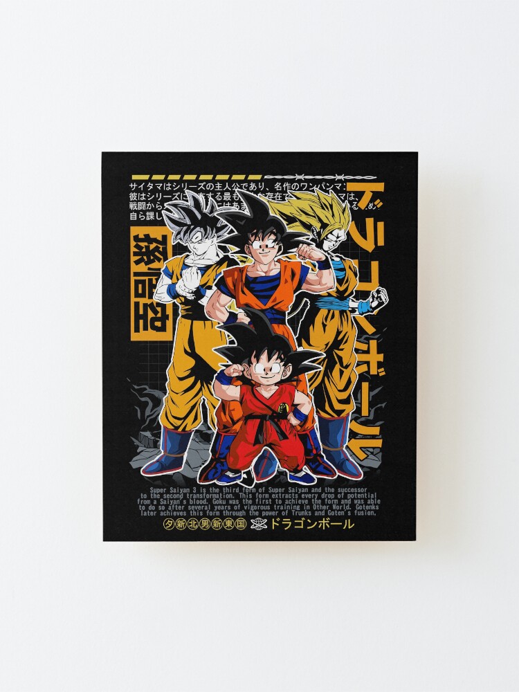 Evolution of Goku (Super Saiyan to Super Saiyan Rainbow) 