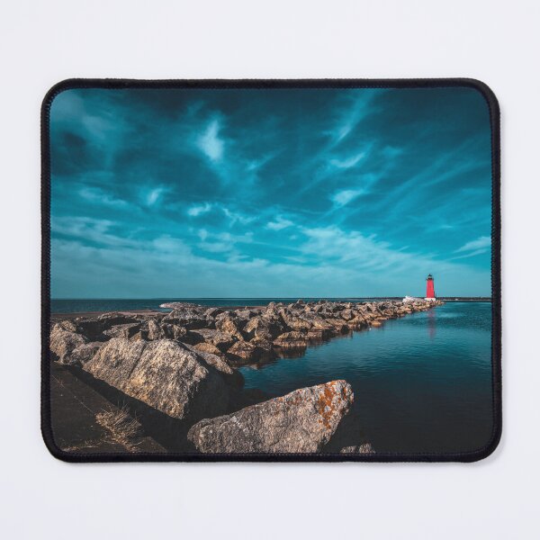 Item preview, Manistique East Breakwater Light designed and sold by Elevated Imaging .
