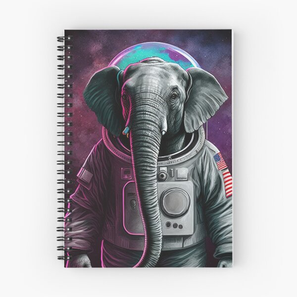 Artikelvorschau, Astronaut elefant entworfen und verkauft von IA-Power.