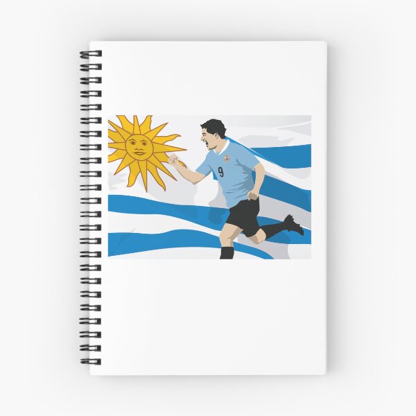 Item preview, Luis Suarez With Uruguay Flag Graphic - Unisex T-Shirt - Uruguay Football Team Design, World Cup Qatar 2022 WC 22 Soccer designed and sold by raretshirtsuk.