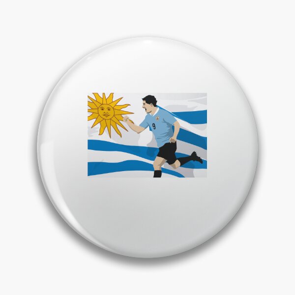 Item preview, Luis Suarez With Uruguay Flag Graphic - Unisex T-Shirt - Uruguay Football Team Design, World Cup Qatar 2022 WC 22 Soccer designed and sold by raretshirtsuk.