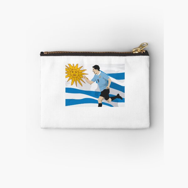 Item preview, Luis Suarez With Uruguay Flag Graphic - Unisex T-Shirt - Uruguay Football Team Design, World Cup Qatar 2022 WC 22 Soccer designed and sold by raretshirtsuk.