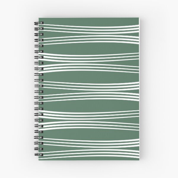 Item preview, Horizontal wavy lines - green designed and sold by BattaAnastasia.
