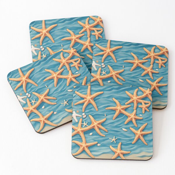Item preview, Seashells and starfish designed and sold by Planetporridge.
