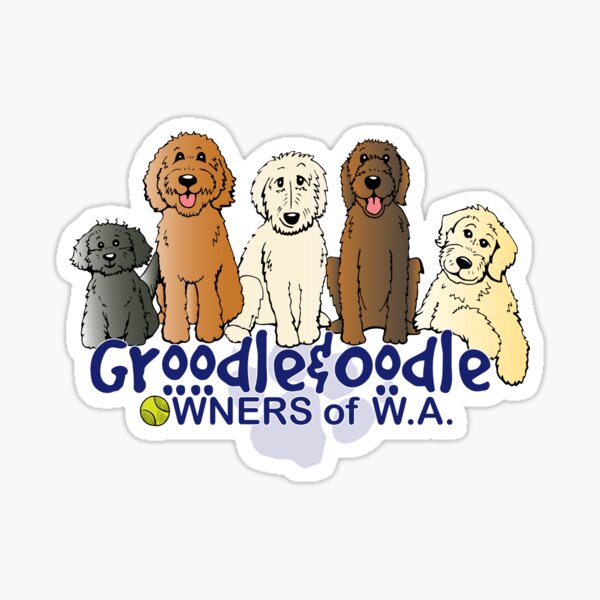 Groodle & Oodle Club Sticker