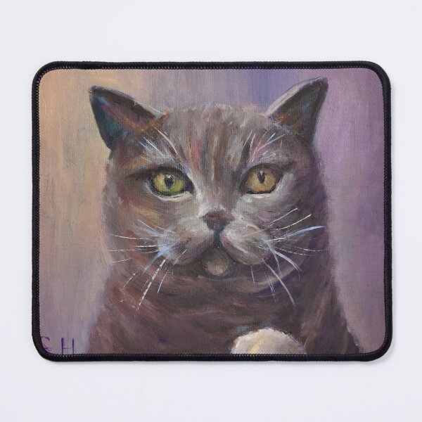 Item preview, Black Cat original oil painting designed and sold by Elvi-Artist.