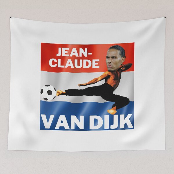 Item preview, Jean Claude Van Dijk - Unisex T-Shirt - Joke Funny Netherlands Holland Football Team Design, World Cup Qatar 2022 WC 22 Soccer designed and sold by raretshirtsuk.
