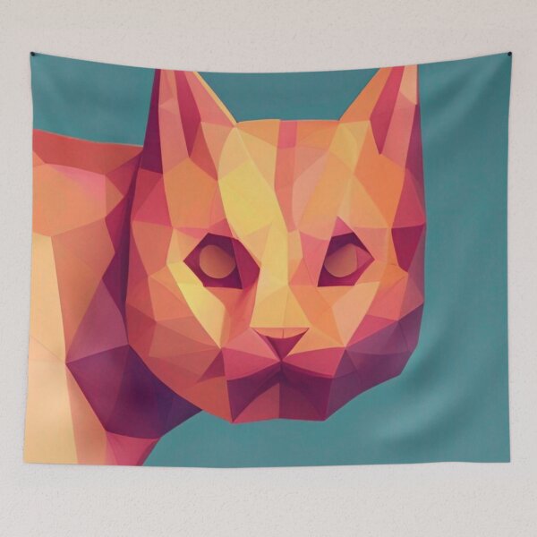 Item preview, Cat | Artificial Inteligence Generated Art designed and sold by AllAboutAI.