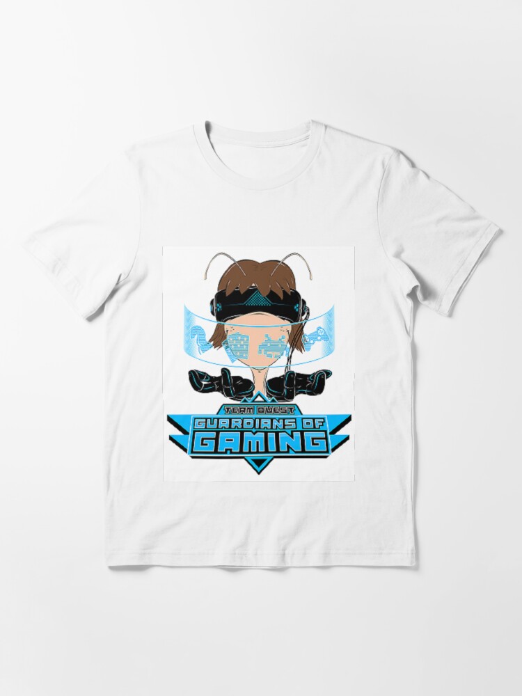 Alternate view of Team Quest T-Shirt - Guardians of Gaming Essential T-Shirt