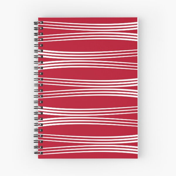 Item preview, Horizontal wavy lines - red designed and sold by BattaAnastasia.