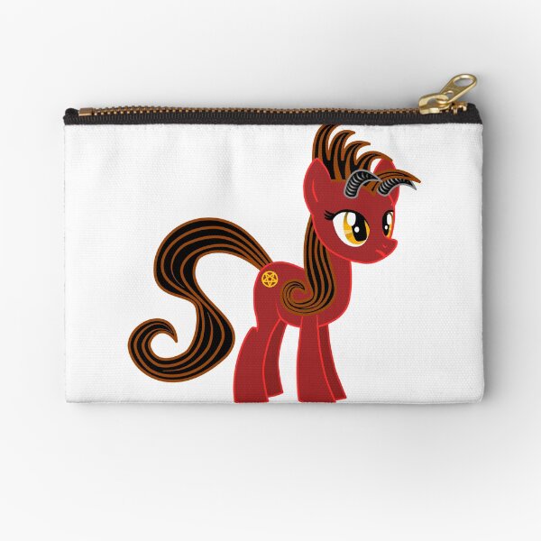 Devil Pony Zipper Pouch