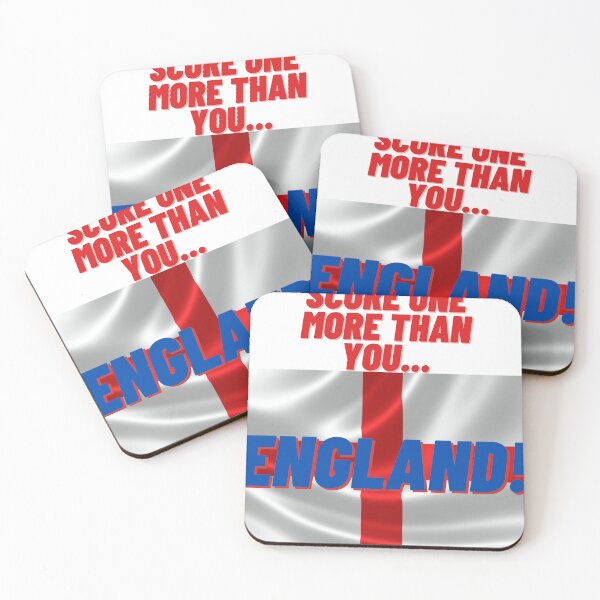 Artikelvorschau, Erziele eins mehr als du, England! - Unisex-T-Shirt - Fat Les 1998 World Cup Song England Football Team Design, World Cup Qatar 2022 WC 22 Soccer entworfen und verkauft von raretshirtsuk.