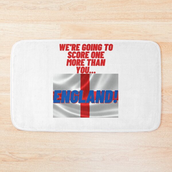 Artikelvorschau, Erziele eins mehr als du, England! - Unisex-T-Shirt - Fat Les 1998 World Cup Song England Football Team Design, World Cup Qatar 2022 WC 22 Soccer entworfen und verkauft von raretshirtsuk.