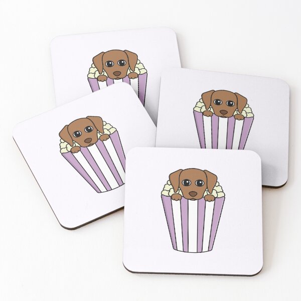 Item preview, Pupcorn - Pun - Wordplay designed and sold by ambertanderes.
