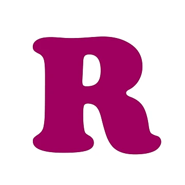 Artwork thumbnail, Letter R, Initial R by T-Caroline