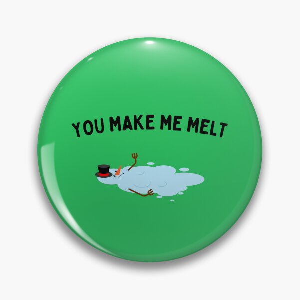 Item preview, You Make Me Melt Snowman  designed and sold by to-esu.