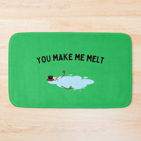 Item preview, You Make Me Melt Snowman  designed and sold by to-esu.
