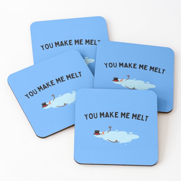 Item preview, You Make Me Melt Snowman  designed and sold by to-esu.