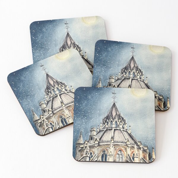 Item preview, Snowy night in Ottawa designed and sold by robinter99.