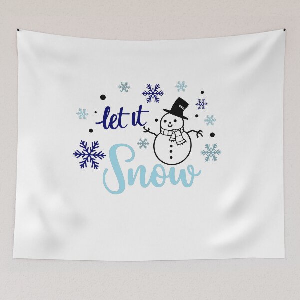 Item preview, Winter Season Let it Snow Snowman designed and sold by AvrgJane.