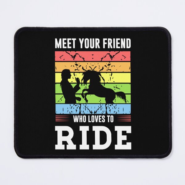 Item preview, Meet Your Friend Horse - Cute Gifts For Horse Lovers designed and sold by FanityPrints.