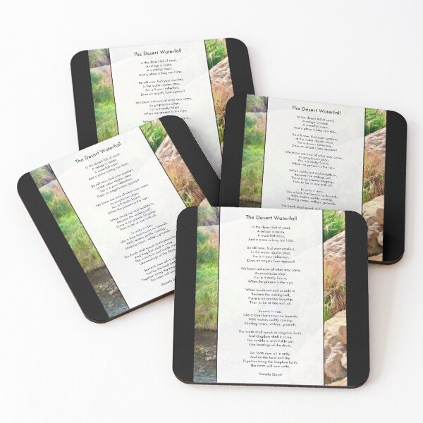 Item preview, The Desert Waterfall Poem designed and sold by Pamela Storch.