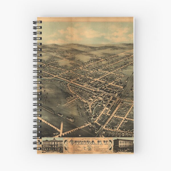 Item preview, Oneida, New York (1874) designed and sold by allhistory.