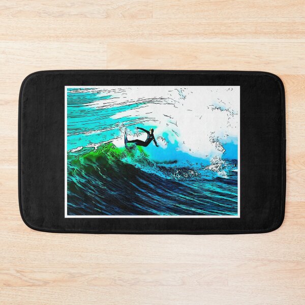 Item preview, Akaw Surf drawing designed and sold by n-l-celebration.