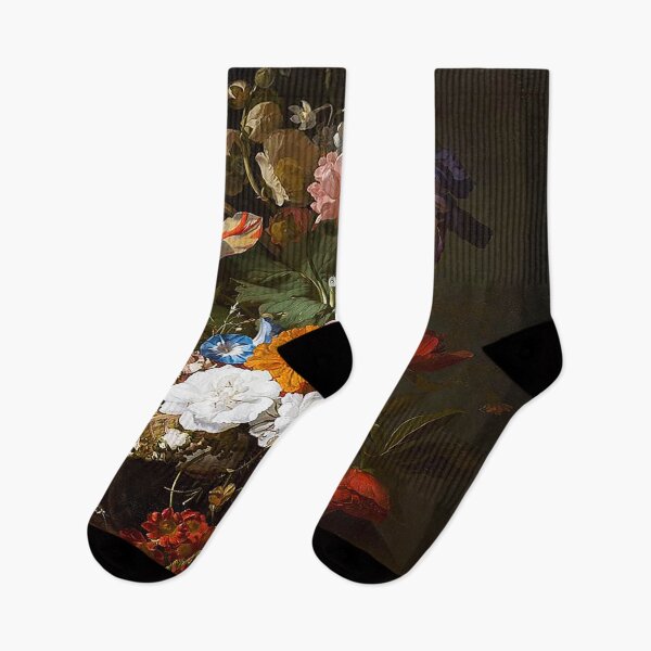 Aperçu de l'œuvre Rachel Ruysch Vase with Flowers 1700 créée et vendue par MARWA-STORE.