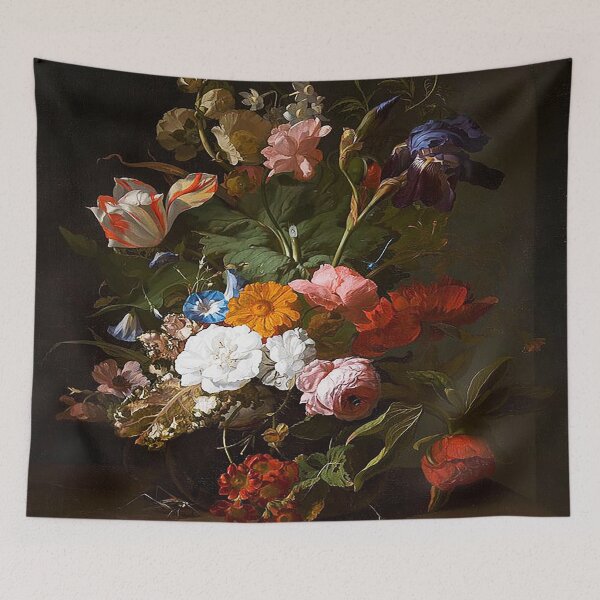 Aperçu de l'œuvre Rachel Ruysch Vase with Flowers 1700 créée et vendue par MARWA-STORE.