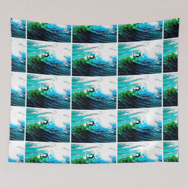 Item preview, Akaw Surf drawing designed and sold by n-l-celebration.