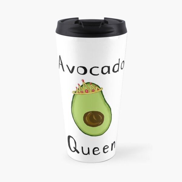 Avocado Queen Travel Mug
