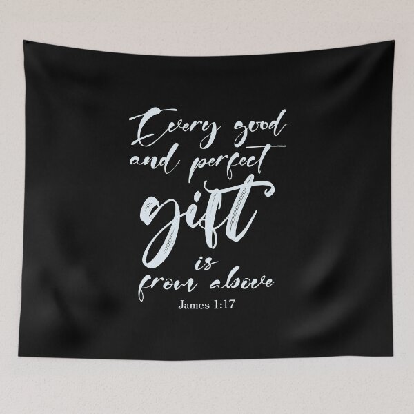 Item preview, Bible Verse James 1:17  designed and sold by amazingjoy.