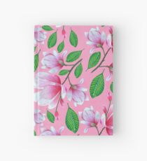 Pink Magnolia Hardcover Journal