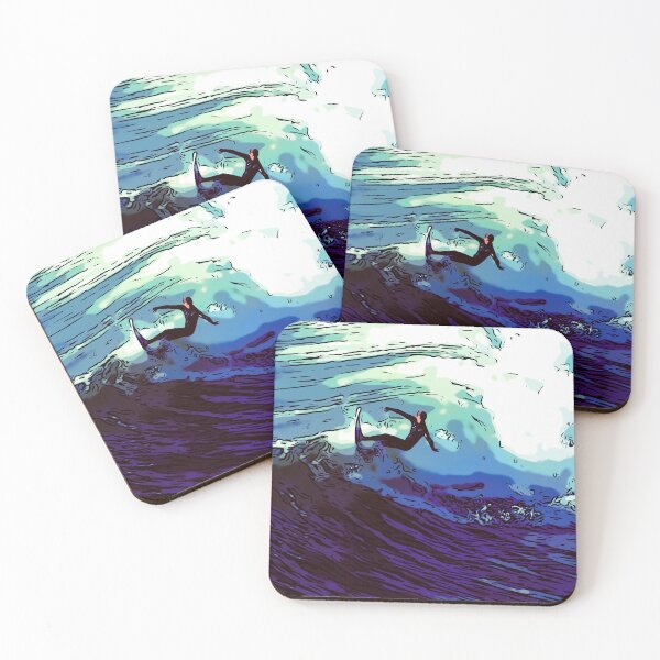 Item preview, Blue  Akaw Surf drawing designed and sold by n-l-celebration.