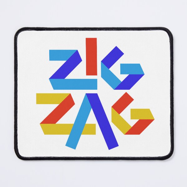 Item preview, Zig Zag (multicolour) original design designed and sold by pop-and-bee.