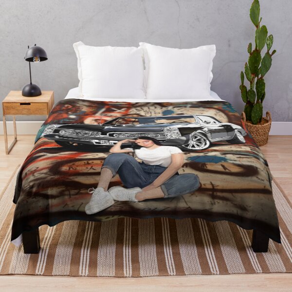 Item preview, Hot girl with American muscle car designed and sold by Rz-Fz.