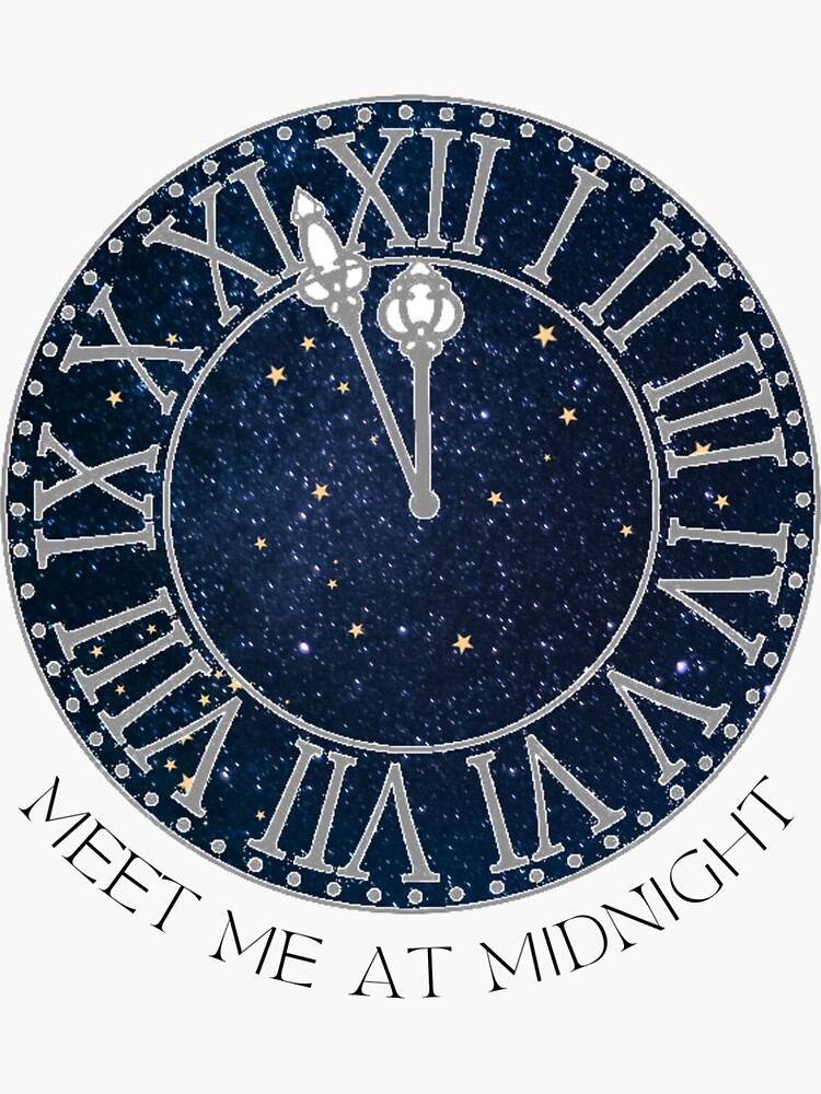 Meet me at Midnight Decal  Niche Creative Studio