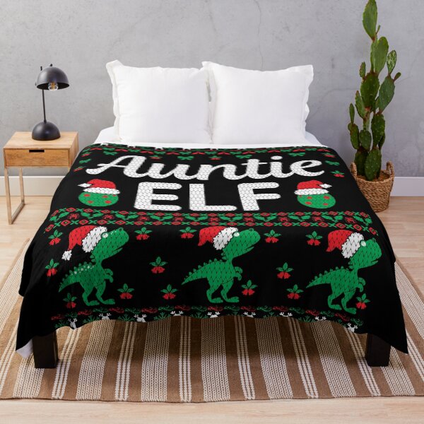 Artikelvorschau, Tante Elf lustige hässliche Weihnachtsstrickjacke entworfen und verkauft von designsdetour.