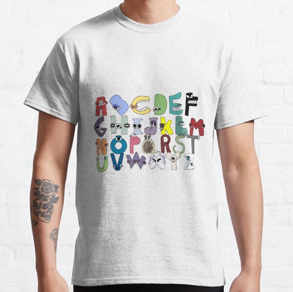 Alphabet Lore Matching Learning 26 Letters Shirt - TeeUni