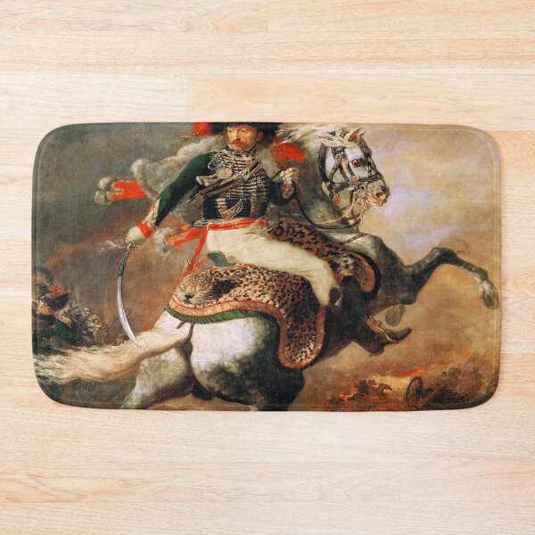 Item preview, theodore gericault an officer of the imperial horse guards charging 1812 designed and sold by MARWA-STORE.