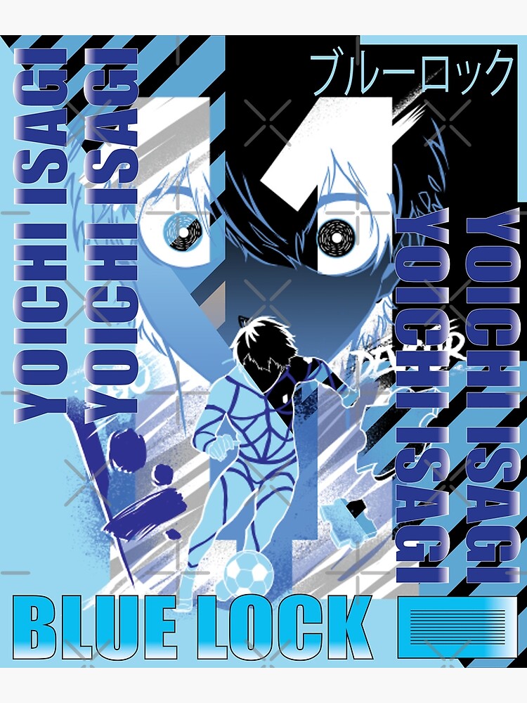 Yoichi Isagi, Blue Lock Anime Blue Lock Manga Anime  Poster for Sale by  ZippedShawn