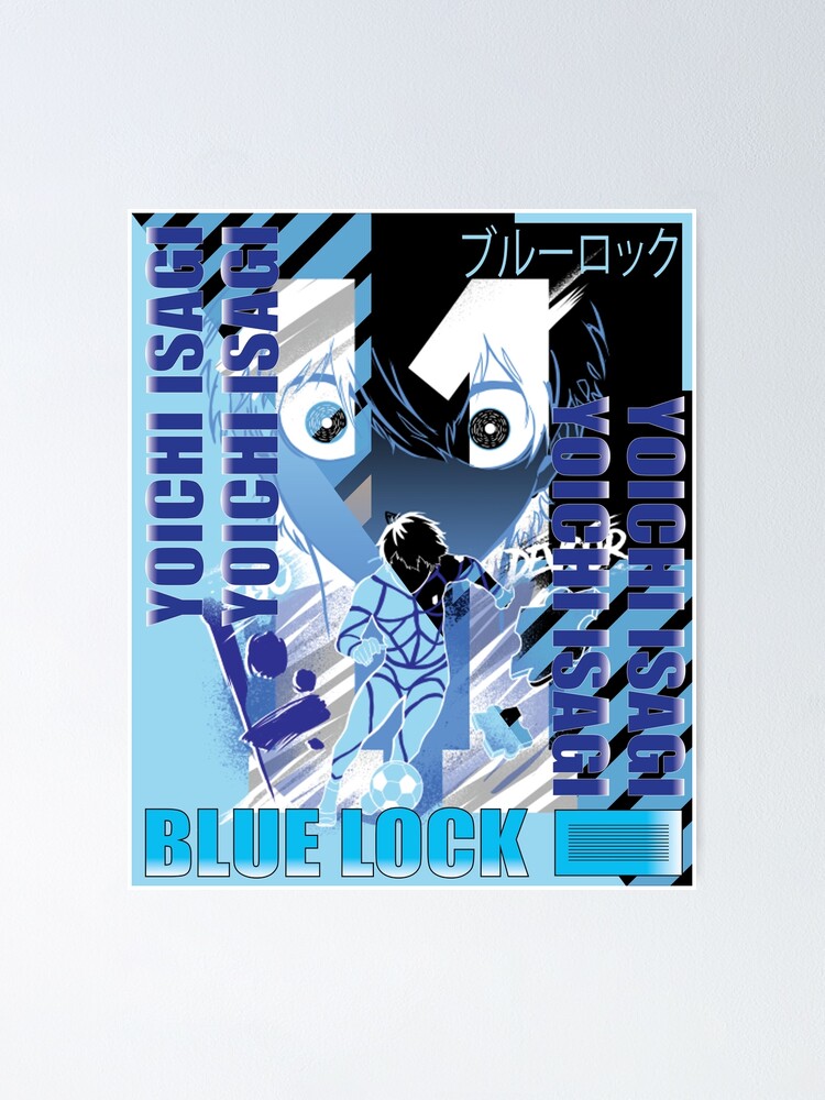 Yoichi Isagi, Blue Lock Anime Blue Lock Manga Anime  Poster for Sale by  ZippedShawn